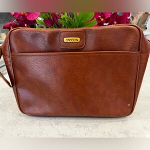 Vintage 90s Sasson Travel Bag Cognac